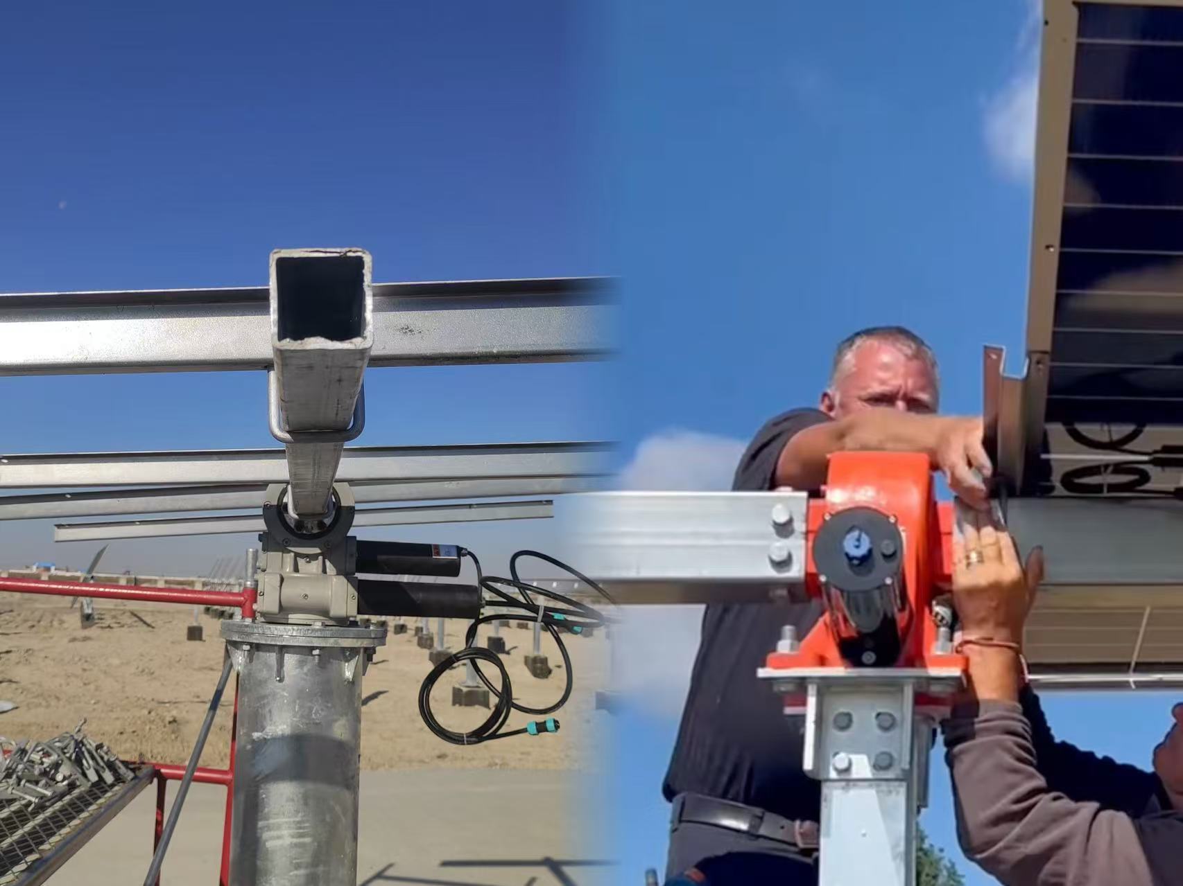 Últimos blogs de la empresa sobre Unidad de giro de rastreador solar de un solo eje frente a doble eje