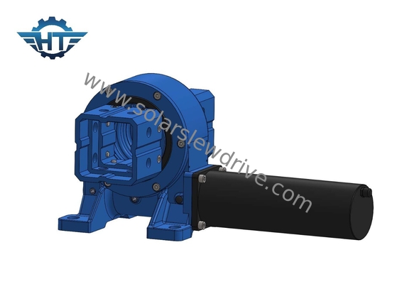 comprar VE9 Caja de engranajes de accionamiento por aleta para sistema de seguimiento solar de un solo eje horizontal oblicuo o inclinado online manufacture