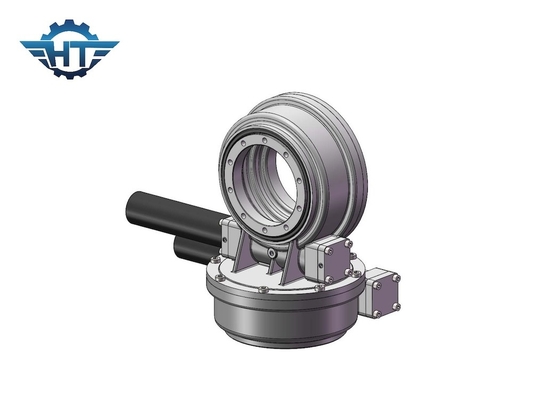 Tracker solar de doble eje giratorio, tractor de retroalimentación con torque de retención de 1800-89000Nm con potencia de 24VDC
