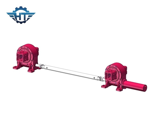 C4 Superficie Anticorrosión Interno Hard Stop Worm Gear Girador para aplicaciones de rendimiento